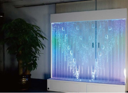 Extravagant Ideas Club Living Room House Water Wall LED