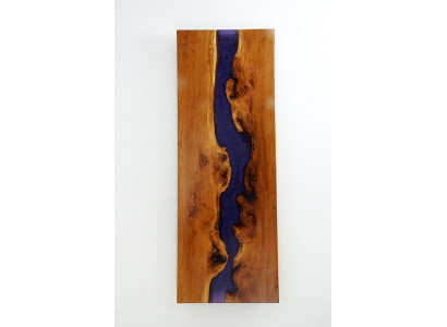 Table dining table tables epoxy resin epoxy real wood solid design furniture 250x90 New
