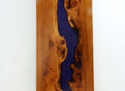Table dining table tables epoxy resin epoxy real wood solid design furniture 250x90 New