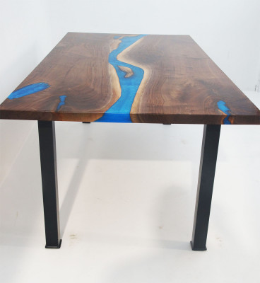 River Tables Dining Table Design Table Modern Furniture 220x90 Epoxy Resin Ocean Sea