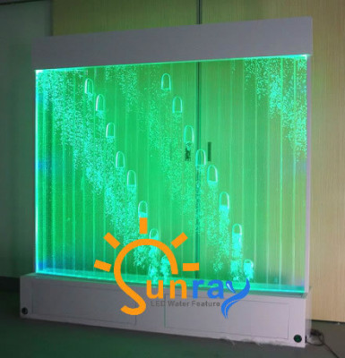 Modern partition water walls LED water wall illuminated decorative wall