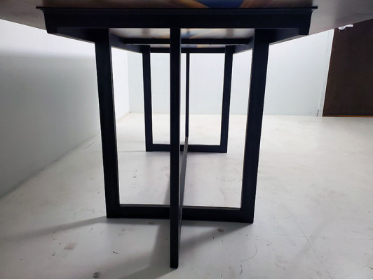 Dining Table Design Table Resin Modern Tables Sea Ocean River Furniture 220x90 Epoxy