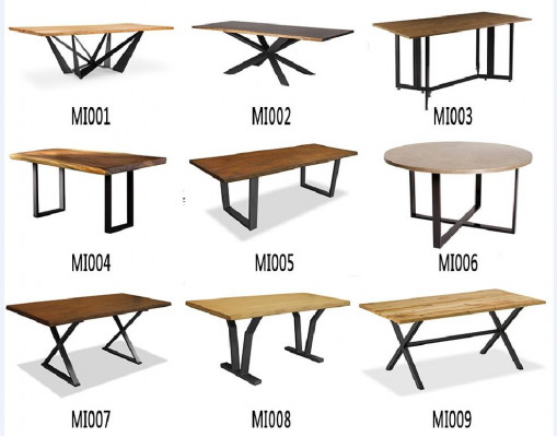 Conference Table Dining Table River Table Solid 231x110 Epoxy Resin Tables