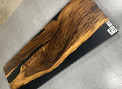 Epoxy resin dining table conference table real wood solid furniture casting resin