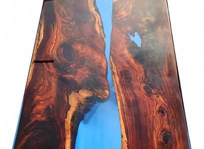 Tables Dining Table Design Table Modern Sea River Furniture 200x90 Epoxy Resin Ocean