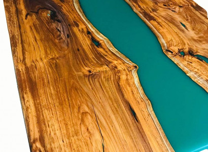 Dining table design table modern tables sea ocean river furniture 200x90 epoxy resin