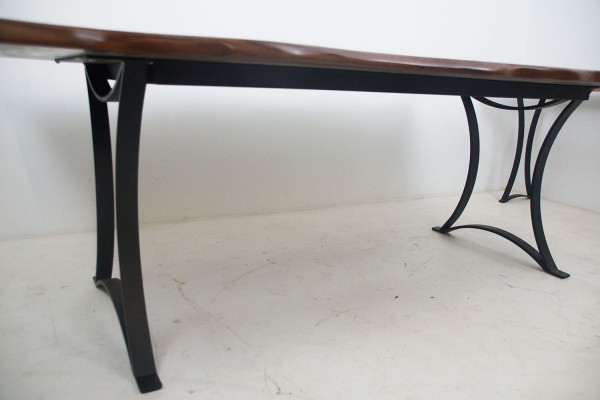 Dining Table River Table Real Wood River Table 220x100 Solid Tables Epoxy Resin