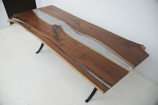 Dining table Sea Water River Real Wood River Table 220x110 Tables