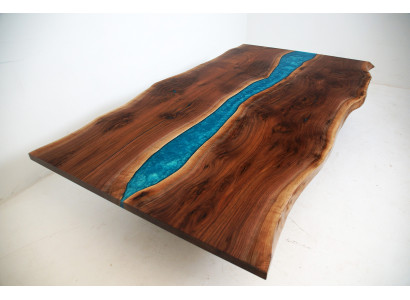 River table dining table solid decor tables 240x100 epoxy resin sea