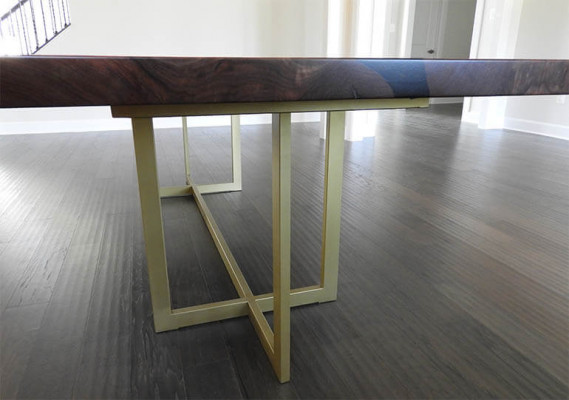 River table dining table solid wood tables 240x100 epoxy resin sea