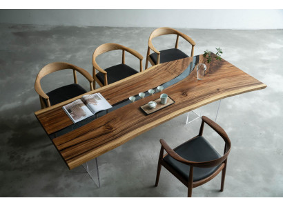 River Table Epoxy Resin Coffee Table Solid Tables 240x100 River Table