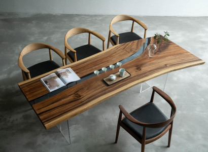 River Table Epoxy Resin Coffee Table Solid Tables 240x100 River Table