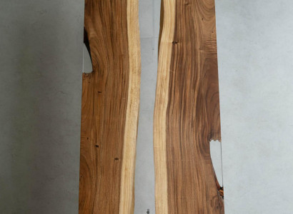 Dining Table River Table Real Wood River Table 240x90 Massive Tables