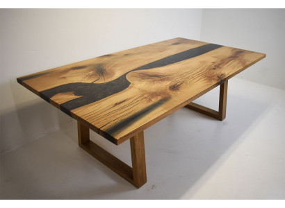 Meeting table dining table handcrafted designer table contemporary
