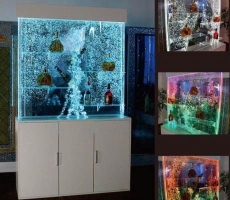 Office partition water wall column water walls partition walls shelf