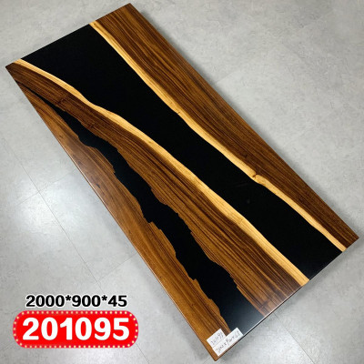 Table Dining Table Tables Epoxy Resin Epoxy Real Wood Massive Design