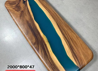 Dining table design modern tables sea ocean river furniture 200x80