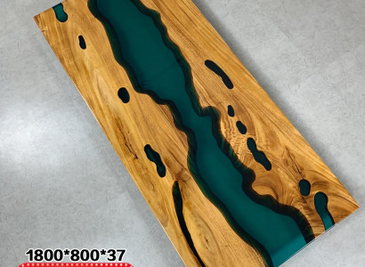 River tables dining table design table modern furniture 180x80 epoxy resin