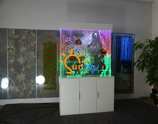 Water Wall Water Wall Column Base Cabinet Partition Shelf Display Cabinet