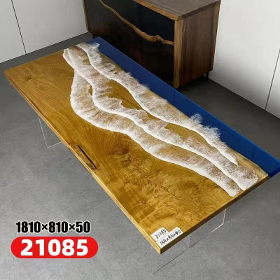 Tables Dining Table Design Table Modern Sea River Furniture 181x81 Epoxy