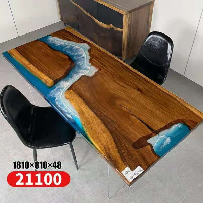 Tables Dining Table Design Table Modern Ocean River Decor Furniture 181x81 Epoxy