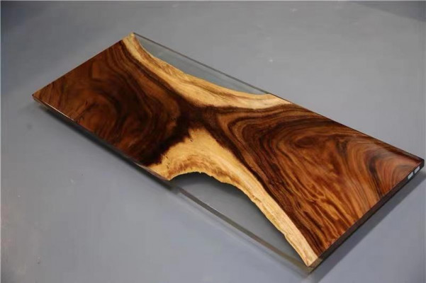 Dining Table Sea Water River Real Wood River Table 180x80 Tables Epoxy Resin New