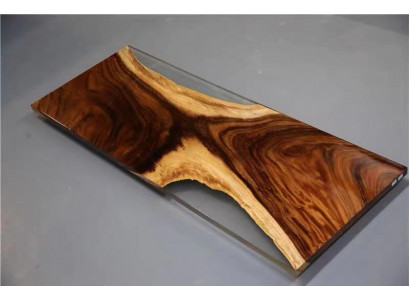 Dining Table Sea Water River Real Wood River Table 180x80 Tables Epoxy Resin New