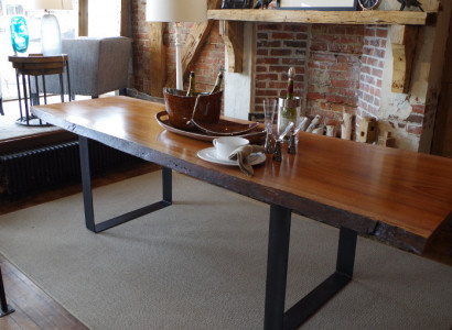 Contemporary Table Dining Table Kitchen Table Handcrafted Contemporary