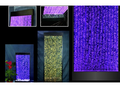 Partition shelf cabinet water wall column walls LED 200x220