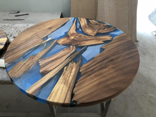 Round tables dining table design table modern sea river furniture 90 cm