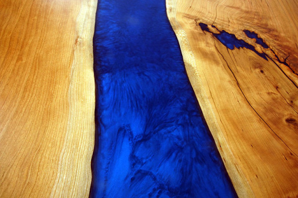 Custom-made epoxy resin river table real wood price per square meter tables resin