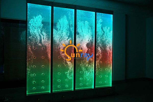 Wall panel with water bubbles LED water wall decorative designer water wall