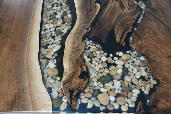 Real Wood Epoxy Resin Custom-Made Table Epoxy River Price Per 1sqm Tables Resin