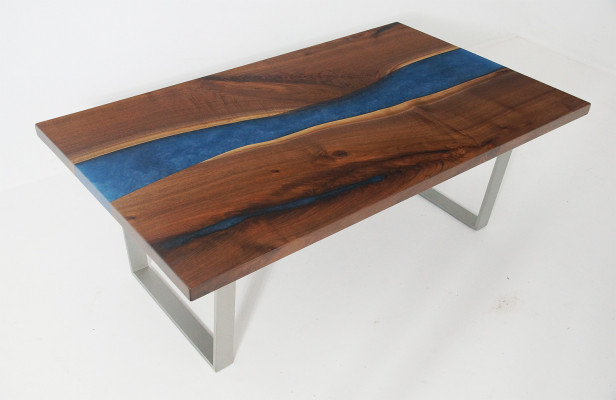 Custom epoxy table made of resin flow, genuine wood, price per 1 square meter tables resin