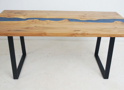 Custom-made genuine wood epoxy resin table epoxy river price 1 sqm tables resin.