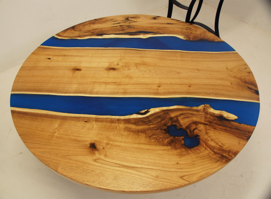 Epoxy river custom-made table epoxy resin real wood price per square meter tables resin