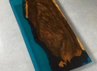 River Coffee Table Real Wood Solid River Table Epoxy Resin Tables