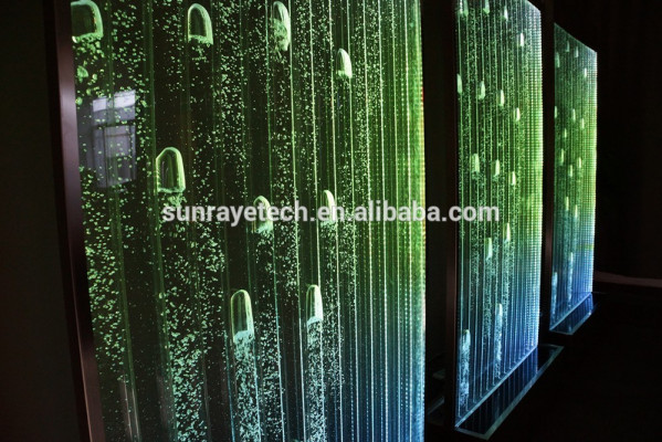 Wall panel with water bubbles LED Decorative Water Wall Designer Water Wall