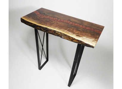 Handmade massive coffee table designer table epoxy console tables