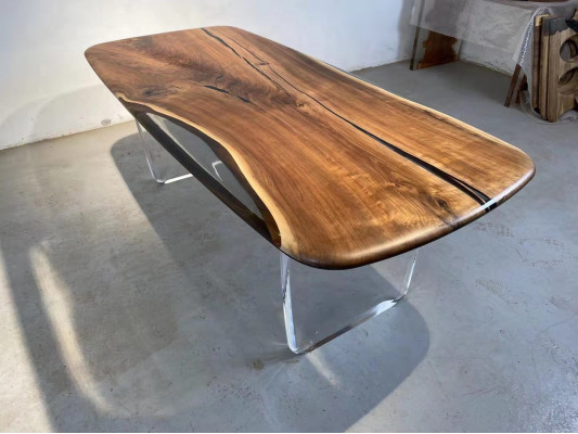 Coffee table river table real wood epoxy resin river tables solid