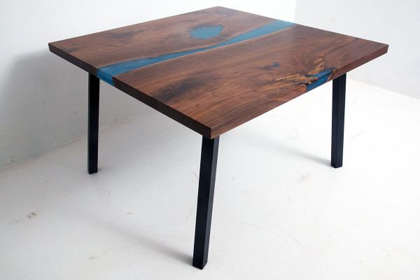 Coffee Table River Table Real Wood Solid Decorative Epoxy Resin