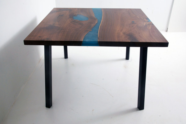 Coffee Table River Table Real Wood Solid Decorative Epoxy Resin
