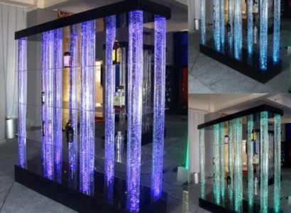 Sales shelf shelves water walls wall bar bottles water walls