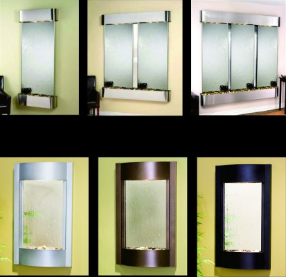 Decorative Modern Partition Water Walls LED Water Wall Illuminated Wall