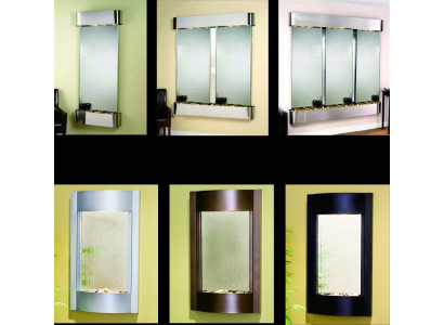Decorative Modern Partition Water Walls LED Water Wall Illuminated Wall