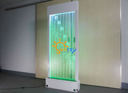 Partition shelf cabinet water wall column walls LED 100x200