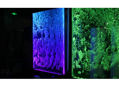 Partition shelf cabinet water wall column walls LED 120x200