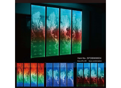 Modern partition water wall walls waterfall water wall LED