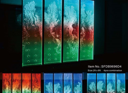 Modern partition water wall walls waterfall water wall LED