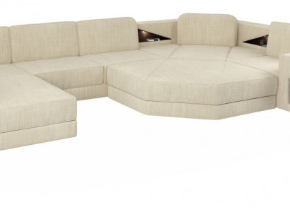 Design corner sofa fabric modern sofas U-shape living landscape upholstered corner furniture new